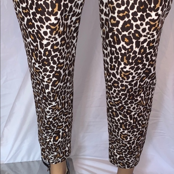 J Crew Bennett Chino Leopard Print NWT - Picture 4 of 10